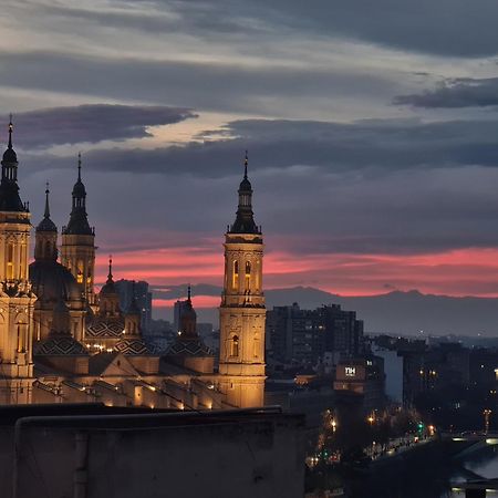 Апартаменты El Mirador Del Pilar - Parking Y Vistas A La Basilica Сарагоса Экстерьер фото